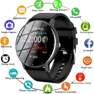 THAILIFE Smartwatch Xiaomi motion track IP67 นาฬิกากันน้ํา Android IOS 1.28 นิ้วหน้าจอสัมผัสเต็มรูปแบบโหมดกีฬา heart rate GPS