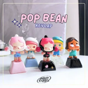 【งานแท้】 "Pop Bean Keycap" คีย์แคปป๊อบบีน ปุ่มคีย์บอร์ด แฮนด์เมด(Customizable Keycap) |MIC