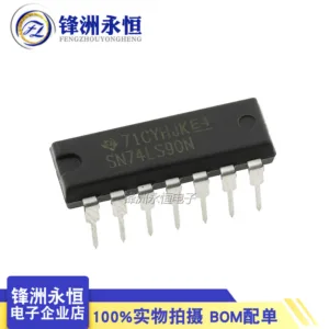 5 ชิ้น/ล็อต SN74LS90N นําเข้าเดิม 74LS90 เคาน์เตอร์ชิป IC DIP-14 ยี่ห้อใหม่