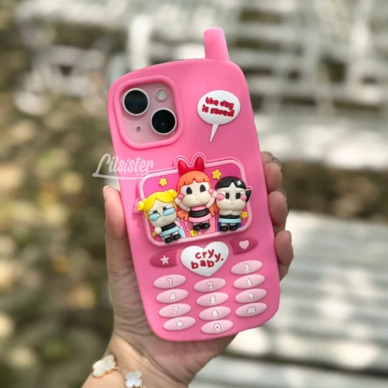 ◤ร้อนร้อนร้อนร้อน◢ เคส Iphone ซิลิโคน Baby Cry PPP Cellular (XR 11 12 13 14 15 PRO PROMAX)