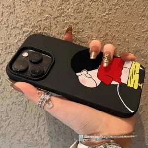 ❤️จัดส่งทันที❤️เคสไอโฟน11 13 14 15 16 Pro Max Crayon Shin-chan for the toilet Luxury Case For iPhone 13PM