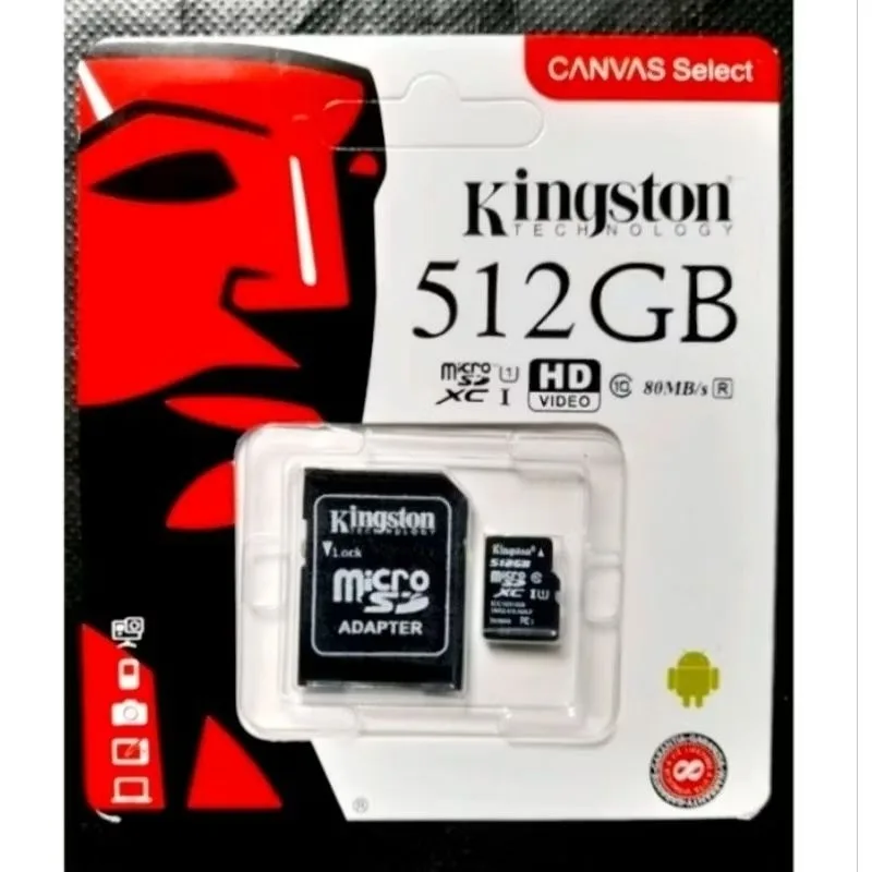 เมมโมรี่การ์ด   512GB SDHD/SD ใช้กับโทรศัพท์(จัดส่ง เร็วๆ)