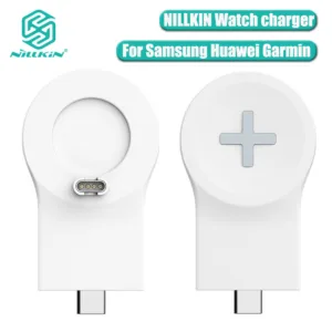 Nillkin Watch Power Charger สําหรับ Garmin Type-C Universal Interface สําหรับ Samsung Huawei Watch การชาร์จแบบไร้สาย