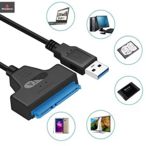 Cod USB 3.0 ถึง SATA 2.5" ฮาร์ดดิสก์ภายนอกอะแดปเตอร์ Reader สําหรับ SSD HDD Cable ใหม่