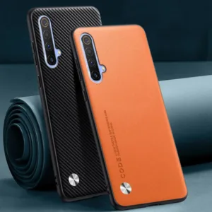 สําหรับrealme X50 / X50 Pro / X3 SuperZoom 5GกันกระแทกหรูหราปกหนังPUกรณีธุรกิจ