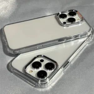 Keroro เคสมือถือ iPhone 15promax ใหม่ iphone14 ระดับไฮเอนด์ 13pro เลนส์โลหะ 12 พร้อมตาข่ายกันฝุ่น 11 รูขนาดใหญ่ X XS 8 7