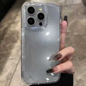 ❤️จัดส่งทันที❤️เคสไอโฟน11/12/13/14/15 Pro max เคสซิลิโคน Flash glitter ShockProof Case For iPhone 11
