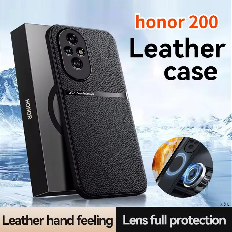 Honor 200 Pro 5G 2024 Simple หนังฝาครอบโทรศัพท์นุ่มสําหรับ Honor200 Honor200Pro 200Pro Honor200Lite 200 Lite TPU กันกระแทกกันชนกลับกรณี