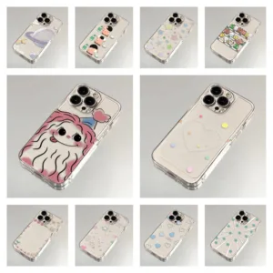 กรณีTPUสำหรับSamsung A06 A05 S24 Ultra A55 A34 A15 A05 A05s A54 A34 S23 FE Covers Shockproof Casing
