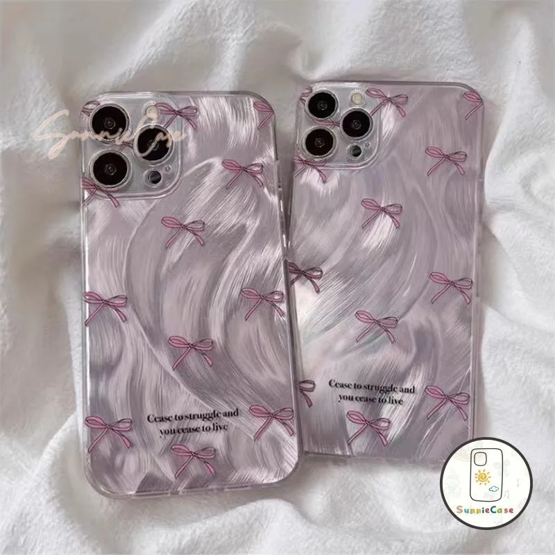เคสไอโฟน11 IPhone 11 16 15 14 13 11 12 Pro X XS  XR  7Plus Max 7 6s 8 6 Plus SE 2020 โค้งคำนับ แฟชั่น ดาว ไม่ธรรมดา เคส