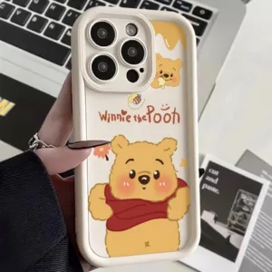 เคส Google Pixel 9 Pro XL Pixel 9 Pro Pixel 9 Pixel 8A Pixel 8 Pro Pixel 8 Pixel 7A Pixel 7 Pro Pixel 7 การ์ตูนวินนี่เดอะพูห์เคสโทรศัพท์ป้องกันการตก