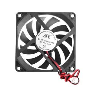 อะไหล่พัดลมระบายความร้อน 8010 12V 2-Pin สำหรับคอมพิวเตอร์พีซี ขนาด 80x80x10 มม.