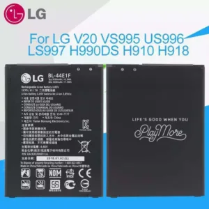 แบตเตอรี่ แท้ LG V20 VS995 US996 LS997 H990DS H910 H918 BL-44E1F 3080mAh ร้าน TT.TT shop