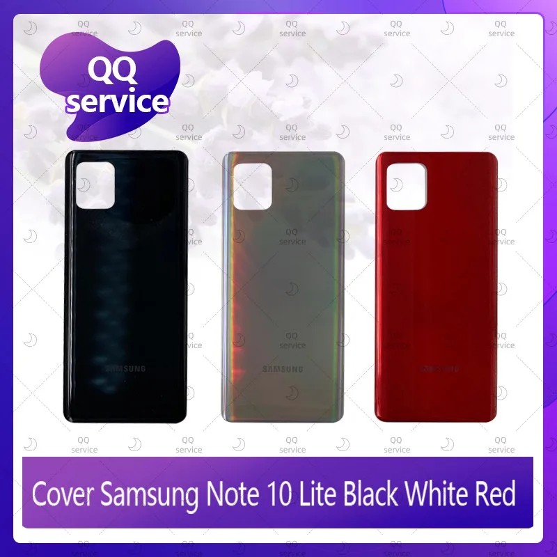 Cover SS Note 10 Lite อะไหล่ฝาหลัง หลังเครื่อง Cover อะไหล่มือถือ คุณภาพดี QQ service
