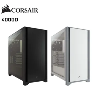 CASE (เคส) CORSAIR 4000D TEMPERED GLASS