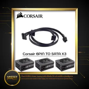 [ส่งจากไทย] Corsair 6PIN To Sata X3
