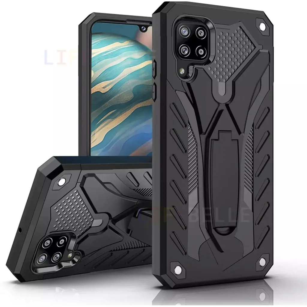 [ มาใหม่ ] Case Samsung galaxy A12  เคสหุ่นยนต์ Robot caseไฮบริด มีขาตั้งกันกระแทก