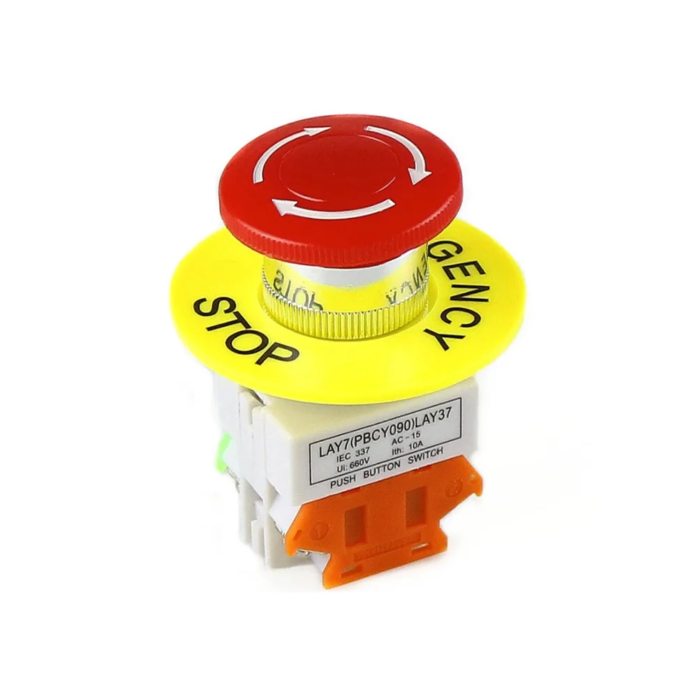 Emergency Stop Button LAY37 สวิตซ์ฉุกเฉิน 22มิล 25มิล 30มิล