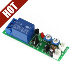 HY-01 DC 5 V / 12 V / 24 V Infinite Cycle Delay Timing Timer รีเลย์โมดูลเปิด / ปิดสวิทช์หน่วงเวลาบอร์ดรีเลย์