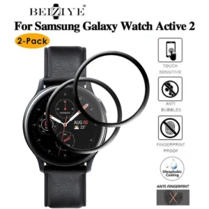 ฟิล์ม Samsung Galaxy Watch Active 2 40 mm 44 mm HD Soft Round Edge Screen Protector ฟิล์มกันรอยหน้าจอ 2