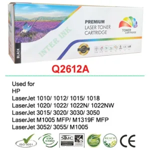 ตลับหมึก Q2612A (12A) สีดำ Compatible