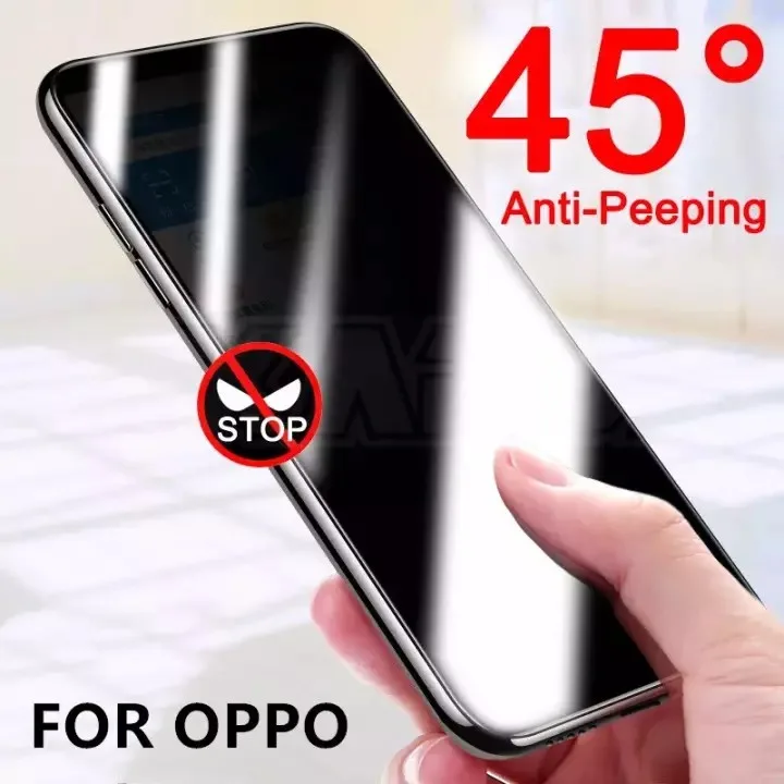 ฟิล์มกันเสือก ฟิล์มกระจกเต็มจอ For OPPO A52020