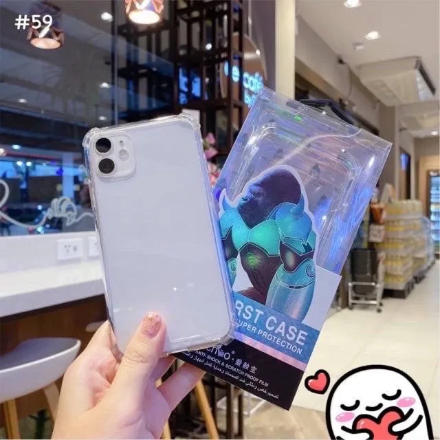 เคสใสกันกระแทก KINGKONG OPPO A3X A3PRO A60 A57/A77/RENO5/A94 A54 A74 5G A95 4G A16 A15 Reno5 A53 A5 2020 F5 A5S F9 A12