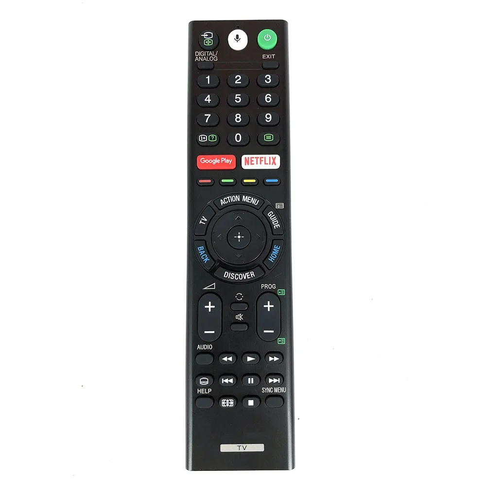 Sony RMF-TX200P สมาร์ททีวีรีโมทคอนโทรลด้วยเสียงเดิม/เปลี่ยน RMF-TX200P สําหรับ SONY Android TV รีโมทคอนโทรล RMFTX200U KD-55X8500D ระยะไกล