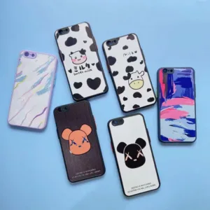 พร้อมส่งในไทยเคสโทรศัพท์ TPU กันกล้องลายวัว ลายน้องหมามาใหม่ สำหรับรุ่น 6 6s 7 8 SE 6Plus 6SPlus 7Plus 8Plus 11