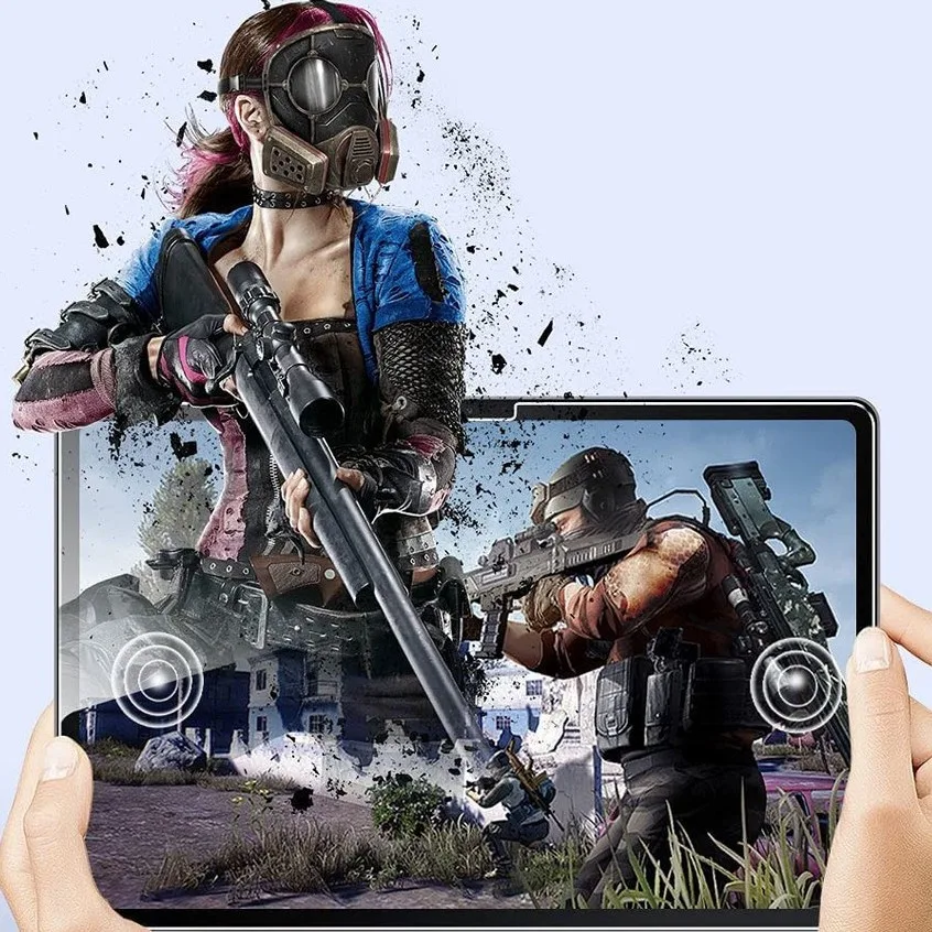 ฟิล์มกระจก ซัมซุง แท็ป S7+/ S7 FE / S8+ / S9+ / S9 FE+ /S10+ Tempered Glass For Samsung Tab S7+ / S7 FE / S8+/S9+/S9 FE+