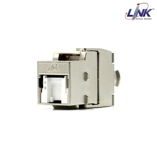 LINK เต้ารับตัวเมีย มี Shield CAT6A RJ45 Modular JACK