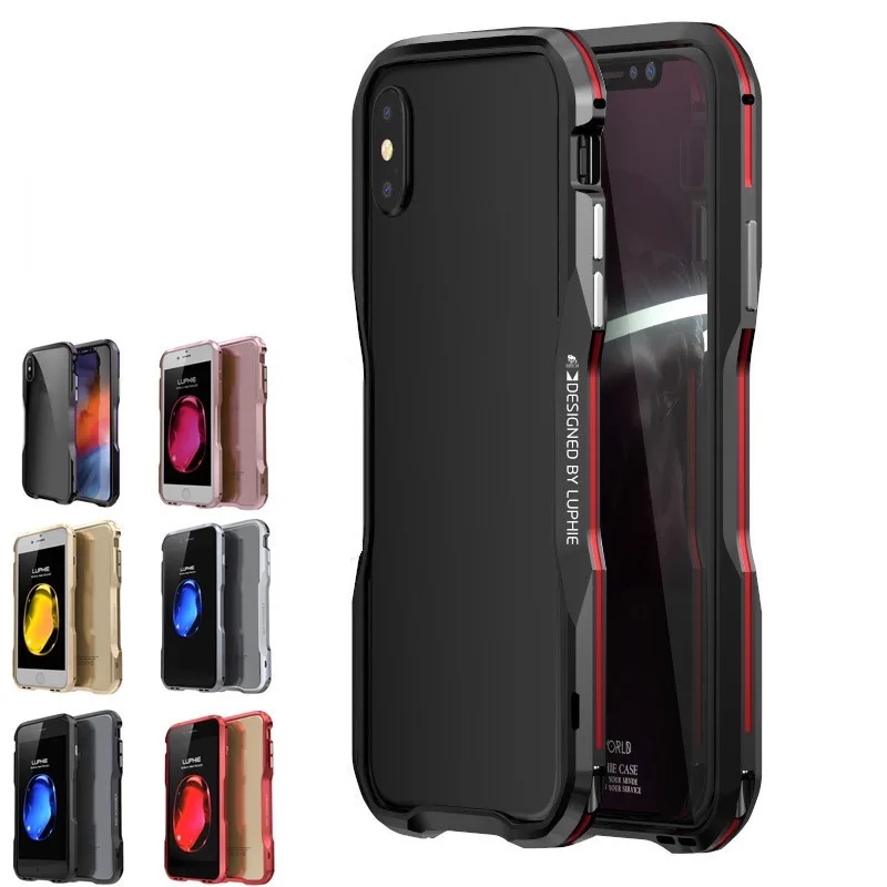 เคสโทรศัพท์ กรอบโลหะอลูมิเนียม กันกระแทก บางพิเศษ สําหรับ For iphone SE 2020 X XS MAX XR 7 8 Plus 7P 8P