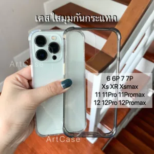 เคสใส/สีชา แบบนิ่ม/แข็ง เคสมีมุมกันกระแทก6 6P