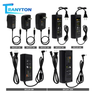 POWER อะแดปเตอร์พาวเวอร์ซัพพาย Led Dc 12v 1a 2a 3a 5a 6a 8a 10a