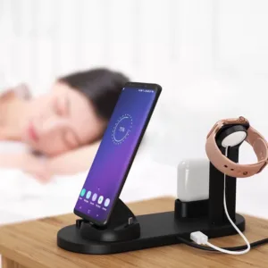แท่นชาร์จแบบไร้สาย 3 in 1 สำหรับ Apple Watch and Airpods