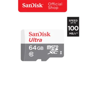 SanDisk Ultra microSDXC UHS-I Class10 ความจุ 64GB (SDSQUNR-064G-GN3MN