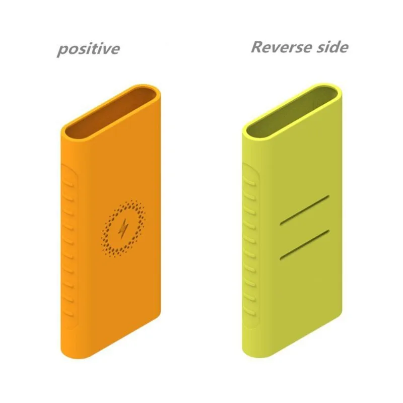 เคสซิลิโคนป้องกันสําหรับ Xiao Mi Powerbank 10000 Mah Plm11Zm Wpb15Zm / Plm / Plm13Zm