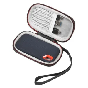 Niki ในสต็อก  กระเป๋าเคสแข็ง สําหรับ San Disk 250GB 500GB 1TB 2TB SSD SDSSDE60