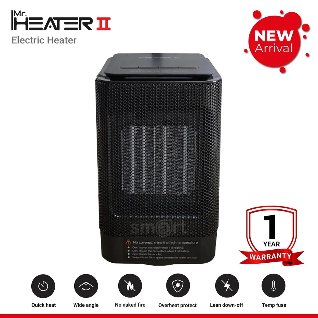 Mr.Heater เครื่องทำความร้อน ฮีทเตอร์ไฟฟ้า รุ่น DH-QN02 (Version 2)