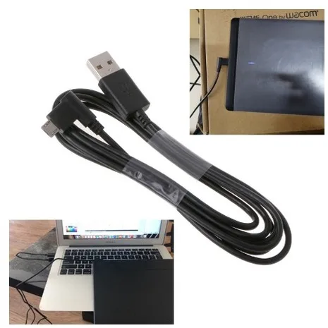 [Electron000] สายชาร์จ Usb สําหรับแท็บเล็ตกราฟฟิค Wacom Intuos Ctl480 Ctl493