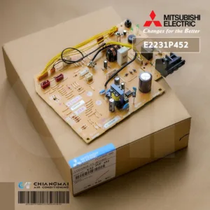 E2231P452 แผงวงจรแอร์ Mitsubishi Electric แผงบอร์ดแอร์มิตซูบิชิ บอร์ดคอยล์เย็น รุ่น MSY-KT13VF