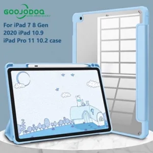 GOOJODOQ เคส ขนิดฝาครอบป้องกัน สำหรับ for  Ipad Air 4 Air 2020 10.2 7Th 8th
