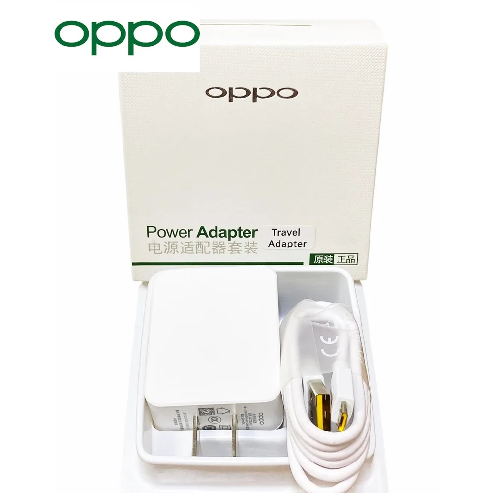 ชุดชาร์จ OPPO สายชาร์จพร้อมหัวชาร์จ ของแท้  Original ใช้ได้หลายรุ่น เช่น  A12/F5/F7/A3S/A31/A37/A5S/F1/A7/A12/F9/F1S