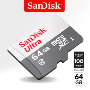 SanDisk Ultra Micro SDcard Class10 32GB 64GB 128GB SDSQUNR เมมโมรี่การ์ด กล้องวงจรปิดไร้สาย TF Card