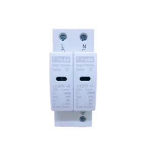 SPD AC Sป้องกันฟ้าผ่า  2P 220v surge protective device