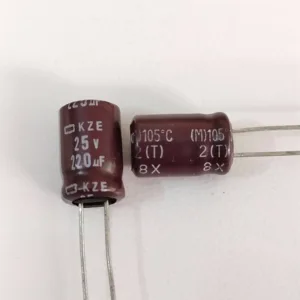 220UF/25V NICHICON high frequency low resistance capacitor