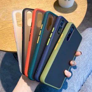 เคสวีโว่ ขอบสีหลังขุ่น ผิวด้านกันกระแทก VIVO V21 5G Y52 5g Y31 2021 V20 PRO Y20 Y30 Y50 Y55 Y72 5g Y71 V5 V7 Plus Y12S