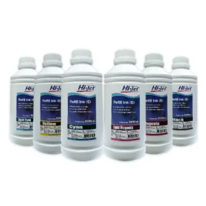 Hi-jet หมึกเติม Inkjet Refill Ink สำหรับแบรนด์ Epson (เอปสัน) 1000 ml. (เลือกสีได้)